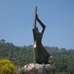 Armenian Genocide memorial in Bikfaya, Lebanon - 1965