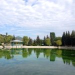 The Central Park of Vanadzor, Armenia