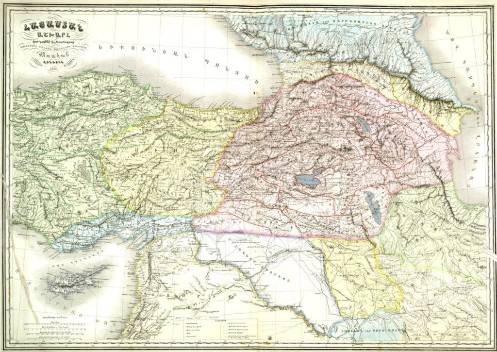 Map of Armenia with collecting sites (Map provided by Philippe