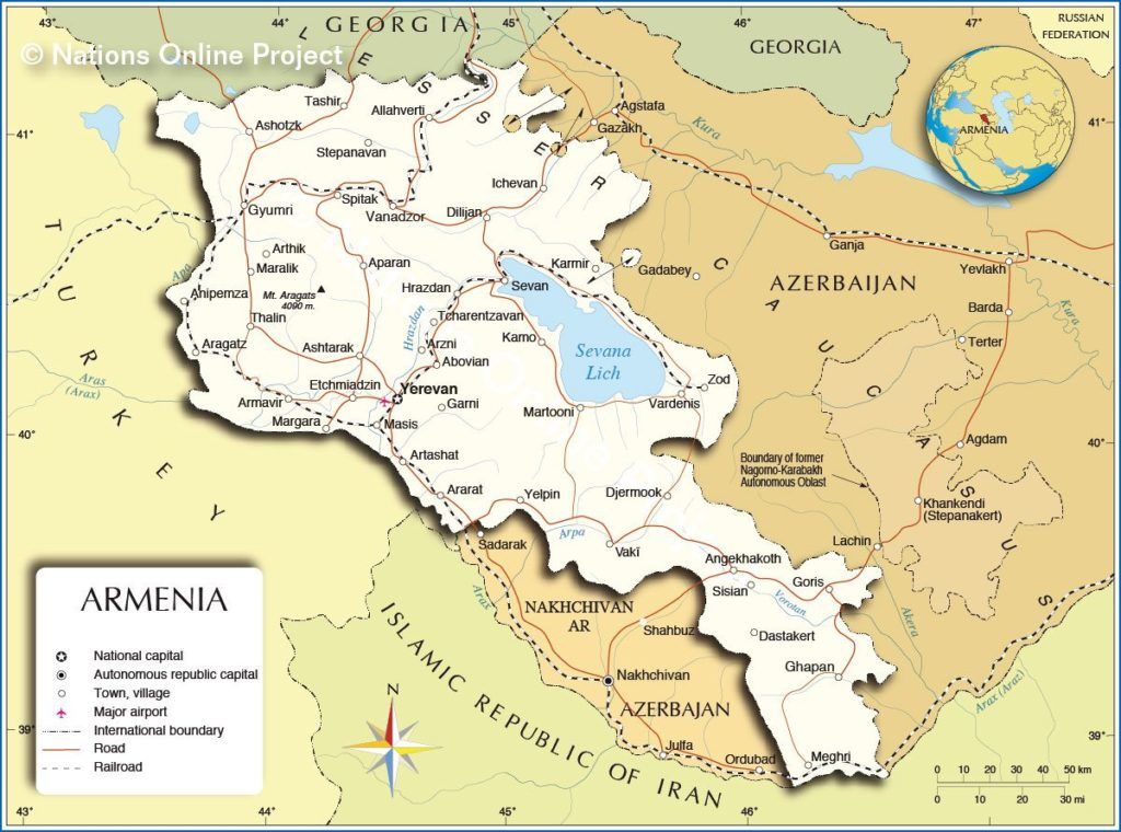 Where is Armenia? iArmenia Armenian History, Holidays, Sights, Events