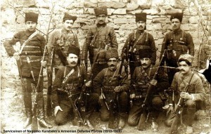 Servicemen of Nagorno Karabakh's Armenian Defense Forces (1918 -1920)